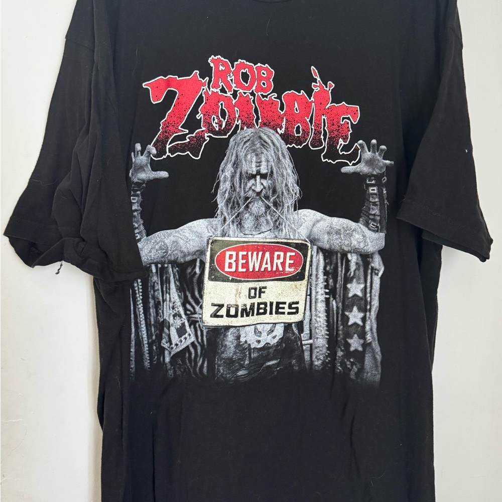 Rob Zombie Black Graphic T-Shirt